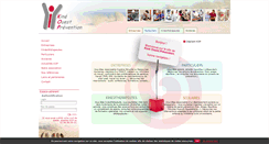 Desktop Screenshot of kineouestprevention.com